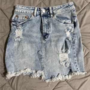 Mini Jean skirt